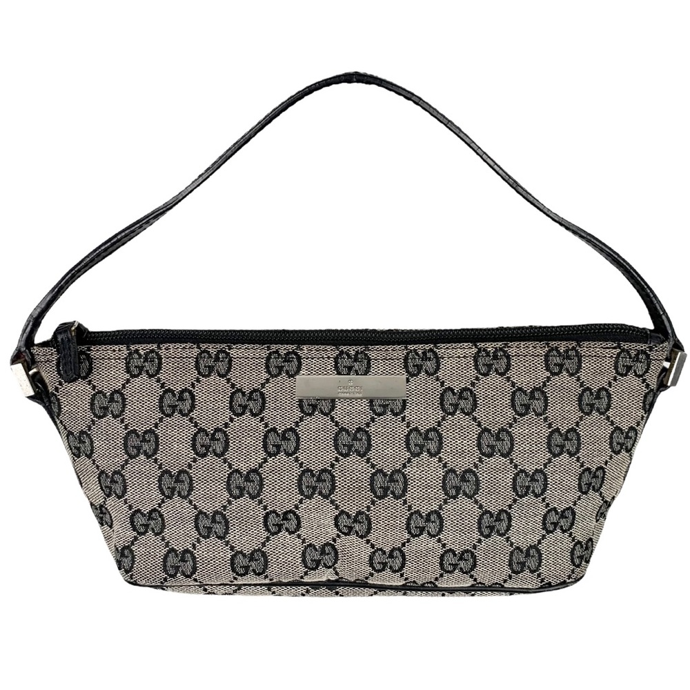 GUCCI Monogram Boat Pochette Bag